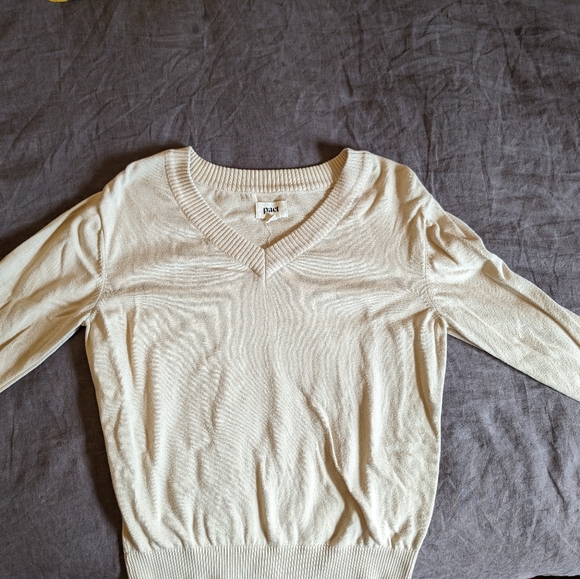 V Neck Pact Sweater - Picture 6 of 6